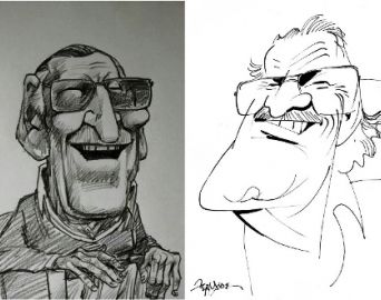 Artistas homenageiam Stan Lee com caricaturas