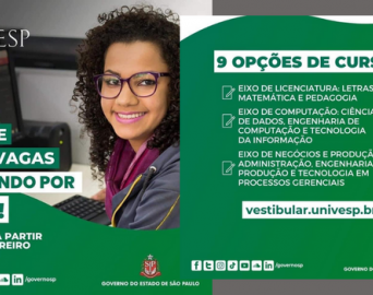 Univesp abre inscrições para o Vestibular 2025 no dia 6 de fevereiro
