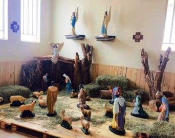 Montado o Presépio da Capela de Santa Rita