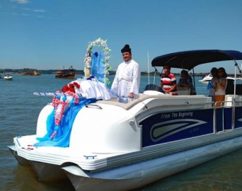 Tradicional procissão fluvial ocorre no dia 11 na Represa Jurumirim