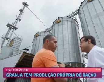 Produção de ovos orgânicos de Avaré é destaque no programa Mais Você