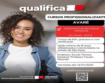 Curso gratuito de Assistente de Recursos Humanos está com inscrições abertas