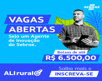 Sebrae-SP abre inscrições para curso de agentes locais de inovação rural 