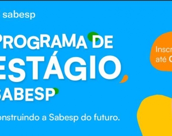 Sabesp abre programa de estágio e estima efetivar 90% dos participantes
