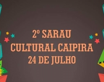 Companhia no Palco promove Sarau Cultural Caipira no sábado