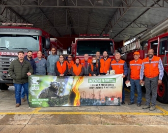 Treinamento contra incêndio reúne proprietários rurais e Defesa Civil em Avaré