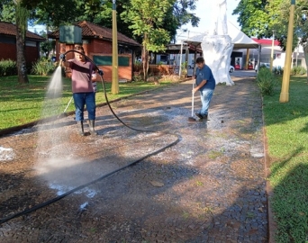 Prefeitura de Avaré intensifica limpeza e manutenção das praças