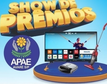 APAE de Avaré promove Show de Prêmios