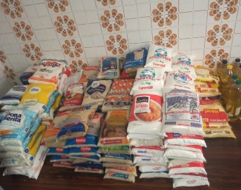 Fundo Social de Avaré recebe doação de 344 quilos de alimentos