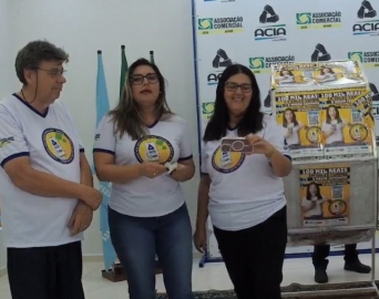 ACIA realiza o segundo sorteio da campanha R$ 100 mil em Vales-Compras