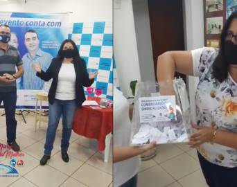 Sincomerciários sorteou Vales-Compras para Comerciárias Associadas