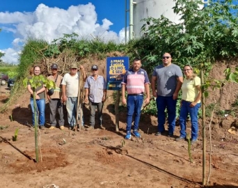 Área de descarte de lixo é revitalizada com ajuda da comunidade