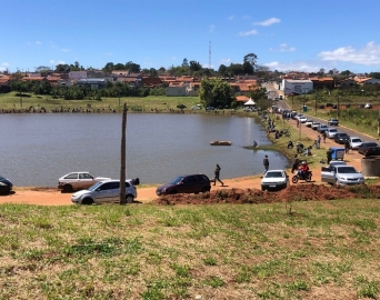 Torneio de Pesca agitou o Lago Bertha Bannwart no final de semana