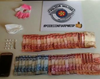 Polícia Militar prende traficante que agia perto de duas escolas