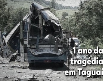 Há 1 ano tragédia deixou 42 mortos em acidente com ônibus em Taguaí