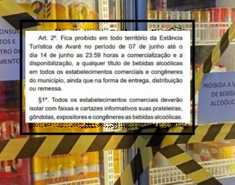 Prefeitura vai recorrer de liminar que permitiu venda de bebida alcoólica