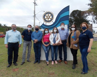 Rotarys de Avaré recebem visita do Governador do Distrito 4.621