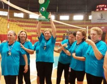 Vôlei feminino adaptado é campeão da Liga de Bauru