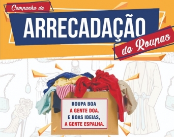 Fundo Social promove campanha de arrecadação de roupas
