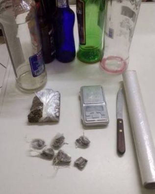 Polícia acaba com pancadão regado a maconha e bebida alcoólica