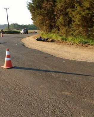 Motociclista morre após acidente na vicinal Mário Covas