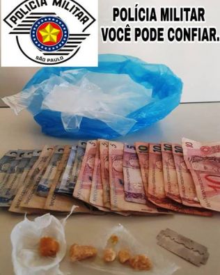 Casal é preso por tráfico no Jardim Bonsucesso