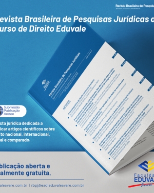 Curso de Direito da Eduvale cria revista que compila pesquisas jurídicas